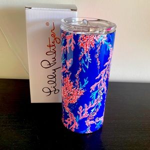 Lily Pulitzer Tumbler with lid